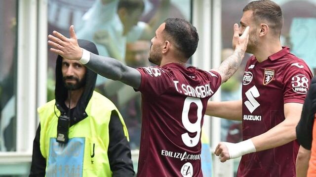 Torino có cơ hội hiếm hoi được ăn mừng chiến thắng trước Inter.