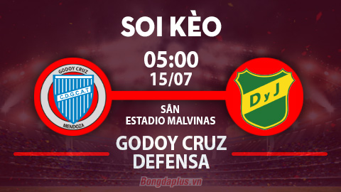 Soi kèo hot: Khách thắng kèo châu Á trận Godoy Cruz vs Defensa; mưa phạt góc trận Tijuana vs Cruz Azul