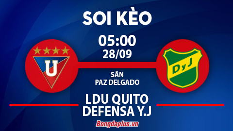 Soi kèo hot hôm nay 27/9: Khách thắng kèo châu Á trận LDU Quito vs Defensa; Sao Paulo đè góc hiệp 1 trận Sao Paulo vs Coritiba