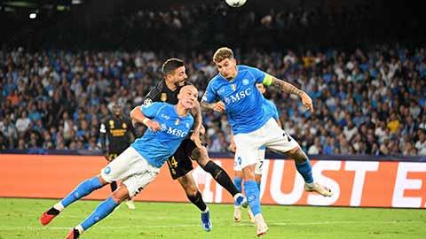 Kèo vàng 8/11: Napoli thắng kèo châu Á